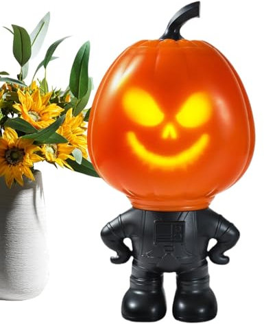 Halloween Talking Decoration - Pumpkin Speaker With Projector, Halloween Animated Decoration, Pumpkin Projection With Sound, Halloween Light Projector With Speaker, Animat Projector