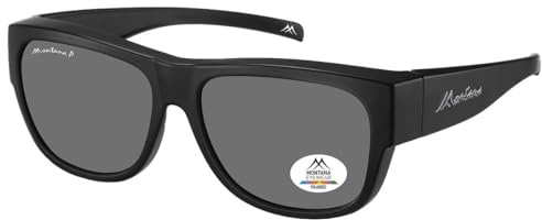 Polarisierende Montana Sonnenbrille/Überbrille inklusive Etui in vier Farben FO10