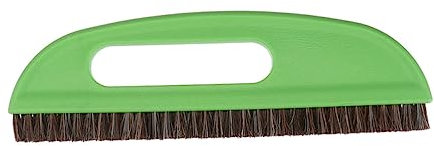 GANAZONO Wallpaper Paste Brush Long Green Bristles, Paperhanging Brush for Wall Sticker Application, Mural and Wallcovering Construction Tool