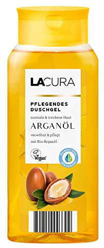 Lacura Arganöl Duschgel, für normale und trockene Haut, mit Bio-Arganöl, 300 ml