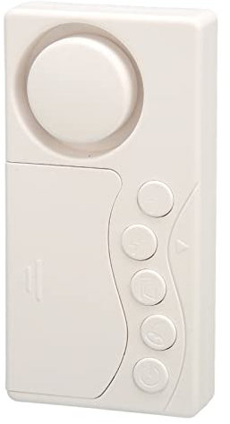 Alarma de Puerta Inalámbrica, Alarma Antirrobo de Seguridad Inalámbrica para el Hogar, Alarma de Puerta Magnética, Alarmas Abiertas de 4 Modos para Puertas Alarma de Apartamento de