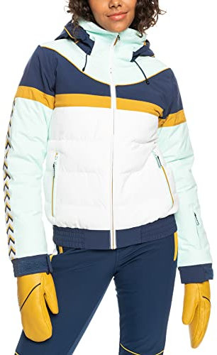 Roxy Funktionsjacken Damen Funktionsjacke PEAKCHIC INSULA J SNJT FAIR Aqua S