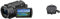 Sony FDR-AX43A 4K Kompakt-Camcorder (Ultra HD (UHD) & LCS-U11B Universal-Kameratasche für Camcorder NFX or SLT schwarz