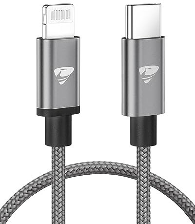 USB C to Lightning Cable 1M [Apple MFi Certified] iPhone Fast Charger Cable USB-C to Lightning Charging Cord for iPhone 13/11/12 PRO Max/12 Mini/11/11PRO/X/Max/XR/XS/8/8Plus/iPad, AirPods Pro