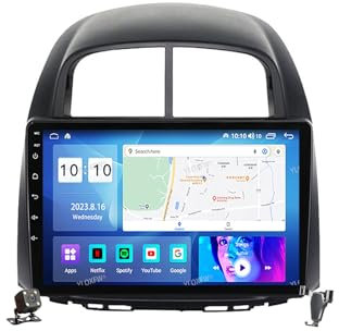 Android 12.0 Autoradio Stereo Navi mit 4G 5G WiFi DSP Carplay für S-ubaru Justy/Perodua Myvi 2004-2015 Sat GPS Navigation 10.1 Zoll Touchscreen Multimedia Video Player FM BT Receiver,M6 pro3