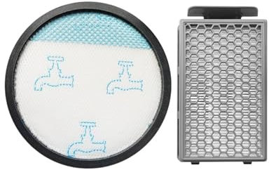 Compatible con Rowenta Compact Power XXL RO4811EA / RO4871EA / RO4855EA / RO4826EA / RO4859EA / RO4825EA /RO4881EA Juego de filtros Hepa ZR780000 (Color : Set A)