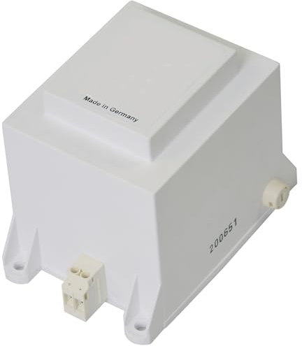 24V / 200W Transformator Trafo Sicherheitstransformator Ringkern ABS-Gehäuse, Überlast- u. Übertemperaturschutz, Stand- und Wandmontage, IP20