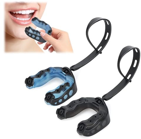 2 Stücke Mundschutz Football,Sport Zahnschutz,Sport Mundschutz Mit Gurt,Sport Mundschutz,Athletics Mundschutz Mit Riemen Für American Football,Kampfsport,Boxen,Kickboxen,Hockey,Football Erwachsene