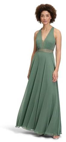 Vera Mont Damen Abendkleid mit Spitze Light Aventurine,42