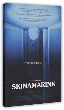 ahnld Skinamarink Filmplakat Leinwand-Poster, Wandkunst, Dekordruck, Bild Gemälde für Wohnzimmer, Schlafzimmer, Dekoration, 60 x 90 cm