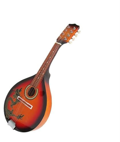 Instrumento Musical Mandolina Mandolina De Agujero Redondo Mandolina De Ocho Cuerdas Duradera Hermosa