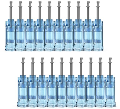Cartouche aiguille 36 pin, Dermapen microneedling micro aiguille Remplacement pour Dr.pen A9/M8S/A8S, 20 Pièces/Paquet