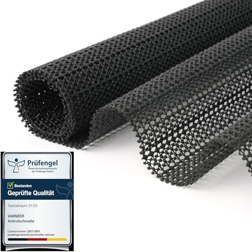 VABNEER Antirutschmatte, 80x150cm PVC Antirutschunterlage Mehrzweck, Teppichstopper für Schubladen Auto Kofferraum Küche Wohnmobil Regal Palette