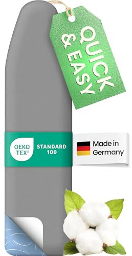SimplySmooth Housse Premium 125x45 cm | Oeko-TEX 100 | Fabriqué en Allemagne | Confort | pour Tables 120-125x38-45 cm | Taille L
