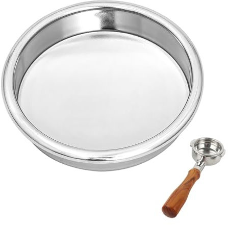 58mm Blind Filter - Stainless Steel Backflush Insert Disc, Heavy-Duty Rustproof Cleaning Disc for Breville & Gaggia Classic Espresso Machines - Compact & Lightweight Coffee Machine Accessories