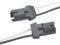 Seitenlicht Kabelbaum,Kabelbaum Zusatzscheinwerfer 10 stücke T10 W5W 147 501 Auto Keil Glühbirne Sockel Stecker Halter Verlängerung Lampe Birne Basis Halter Passend für Auto LKW Boot