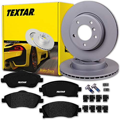 Textar Bremsscheiben + Beläge vorne | 92111103 + 2322501 passend für Corsa C Tigra TT Meriva A