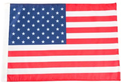 Fahne Flagge USA Amerika America - Stockfahne - 30 x 45 cm