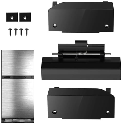 Fridge Door Closing Set 3 Set | Replacement Adjustable Lock Easy Installation | Gadget Fridge Door Safety Home Kitchen | Portable Accessory for Home Use Refrigerator