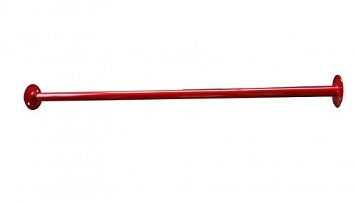 Niro Sportgeräte Reckstange Turnstange Turnreck Outdoor Garten, Metall, pulverbeschichtet, witterungsbeständig, bis 130 kg, 78 cm, 122 cm und Wunschlänge