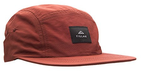 Tillak Wallowa Campinghut aus leichtem Nylon, 5 Panels mit Schnappverschluss, Supai-Rot, Einheitsgröße, Rot Supai, One Size
