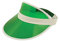 WickedFun® Unisex Retro 80er Jahre Neon Sonnenblende Hut Stirnband Kappe für Golf Tennis Junggesellenabschied Poker Party, grün, Einheitsgröße