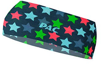 P.A.C. Kids Headband - Funktionsstirnband, Schweißband, Outdoortuch, nahtloses Stirnband, Sport Headband, Ohrenschutz, Kinderdesigns Asterisk