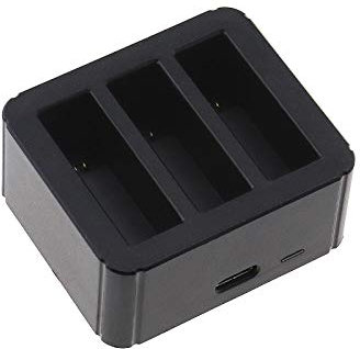 YINETTECH Camera Battery Charger with Type-C Charging Port DC 5V 3A Compatible wiith DJI OSMO Action 1 Sports Camera