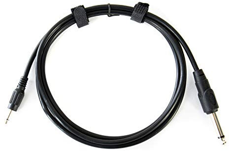 MUSIC STORE Patchkabel, 110 cm, Schwarz, für Modulare Synthesizer