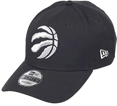 New Era Toronto Raptors 9forty Adjustable Snapback Cap NBA Essential Black - One-Size