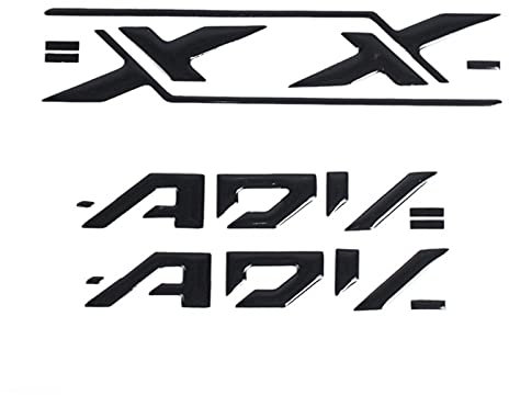 Serbatoio Carburante Decalcomania per H-Onda XADV X ADV-750 X-ADV X-ADV 750 Moto 3M Reflective Logo Side Plate Color Sticker Adesivo per Moto con Logo (Colore : D)