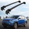 2 StüCk DachträGer Crossbar für Jeep Compass 2017-2020, Aluminium FüR Car Top GepäCkträGer Schiene Einstellbare AbschließBar TragfäHigkeit RelingträGer Auto Styling ZubehöR