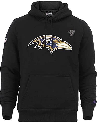 New Era Teamlogo Baltimore Ravens Hoody National Football League Sportartikel NFL schwarz mit CapSpin Pin - 4XL