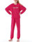 Schiesser Mädchen Schlafanzug Set Pyjama warme Qualitäten Frottee-Fleece-Sweat-Größe 140 bis 176 Pyjamaset, pink_179970, 164