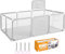 GUBBY GUPS® Laufstall Baby Bällebad Baby Laufgitter mit Basketballkorb,188x124x66cm und als Lauflernhilfe