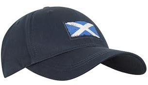 Mountain Warehouse Scotland Baseball Cap - Lightweight Cotton UV Protect Sweatband Cap with Adjustable Head Strap - Spring Summer Walking, Hiking, Outdoors
