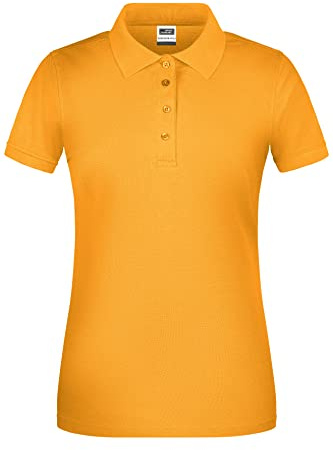 James & Nicholson Damen Bio Workwear Polo - Leicht tailliertes Poloshirt für Beruf & Freizeit