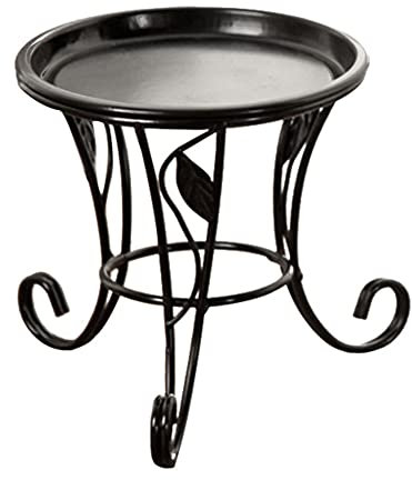 Gusengo Soporte para Plantas de Interior | Soportes Altos para Plantas de Hierro Forjado,Soporte para macetas para Interiores y Exteriores, Esquina, Sala de Estar, Patio, balcón, jardín