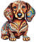 Holzpuzzle Erwachsene, 290 Teile Dackel Hund Holz Puzzle Erwachsene, 38x31.9cm Wooden Puzzle, Unregelmäßige Einzigartige Puzzle, Holzpuzzle Tierform, Holz Puzzle Mit Geschenkbox Aus Holz