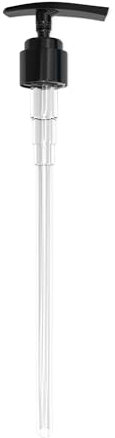 Blue Nile Foods - Bottle Pump for 1000ml Barista Bottle | No-Drip Lock, Cutable Length | Multipurpose White Pump for Syrup Bottles & Shampoo Pump Dispenser 1000ml