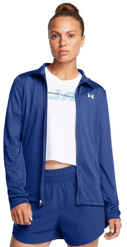 Under Armour Tech Full Zip Jacket, Bleu Technique / / Blanc, S Femme