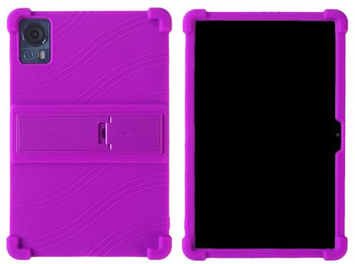 Runxingfu Funda para DOOGEE T20 Mini - Ultra Delgado Silicona Cáscara Protectora A Prueba de Golpes Caso con Plegable Soporte para DOOGEE T20 Mini Tablet 8.4 Pulgadas
