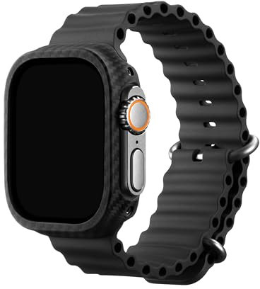 Latercase Funda Clásica para Apple Watch Ultra & Ultra 2 de 49 mm, Fibra de Aramida Duradera, Corte Láser de Precisión, Accesorios Delgados para Apple Watch