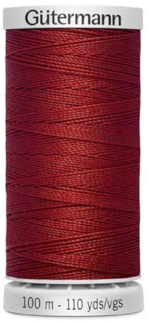 Gütermann M782 - Filato per cucire extra forte, in poliestere, 100 m, per tutte le cuciture (221 rosso scuro)