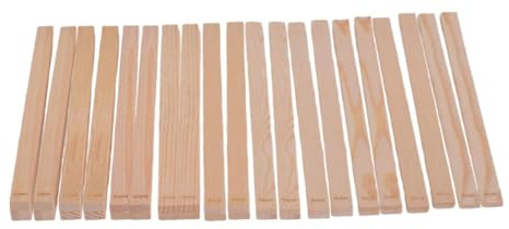 Folpus Bandes de mesure, guides de rouleau à pâtisserie en bois, règle de cuisson de pâtisserie à pizza, outil de poterie à usage domestique, outil de, Style C