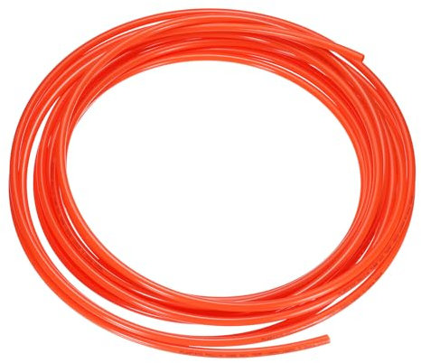 sourcing map Tubo pneumatico per aria compressore, 8 mm di diametro esterno x 6 mm di diametro interno, 10 metri, tubi in nylon per compressore d'aria, in poliammide, per compressore d'aria,