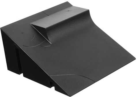 Finger Skateboardrampe aus Kunststoff für Desktop Training und Szenenbau | Schwarz, 1 Stück, für Fingerkoordination und Geistiges Training, für Skateboardfans und Sportbegeisterte