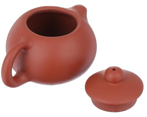 Veemoon Tetera de Mini Retro Hecha Mano Delicada y Artística Casa y Oficina Decoración Funcional y Regalo para Amantes del Té