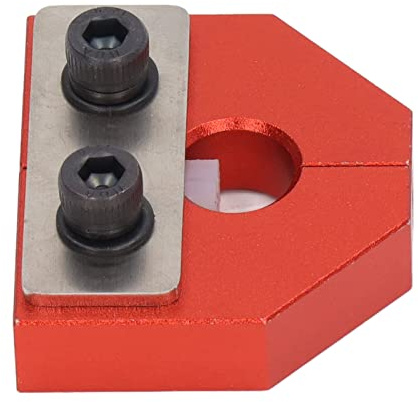 KIMISS Filament Welder Connector 3D-Drucker – Kompatibel mit 1,75 Mm Filament, Effizientes Design aus Aluminiumlegierung, Kontinuierlicher Druck (Rot)