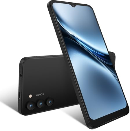 Xgody X36 Smartphone débloqué 4G, 6,52 Grand Écran Androïde Téléphone Portable, Android 15 Go Octa-Core, 3 Go + 32 Go (256 Go Extensible), Double SIM 13MP + 5MP caméra, Face ID, USB-C, GPS (Noir)